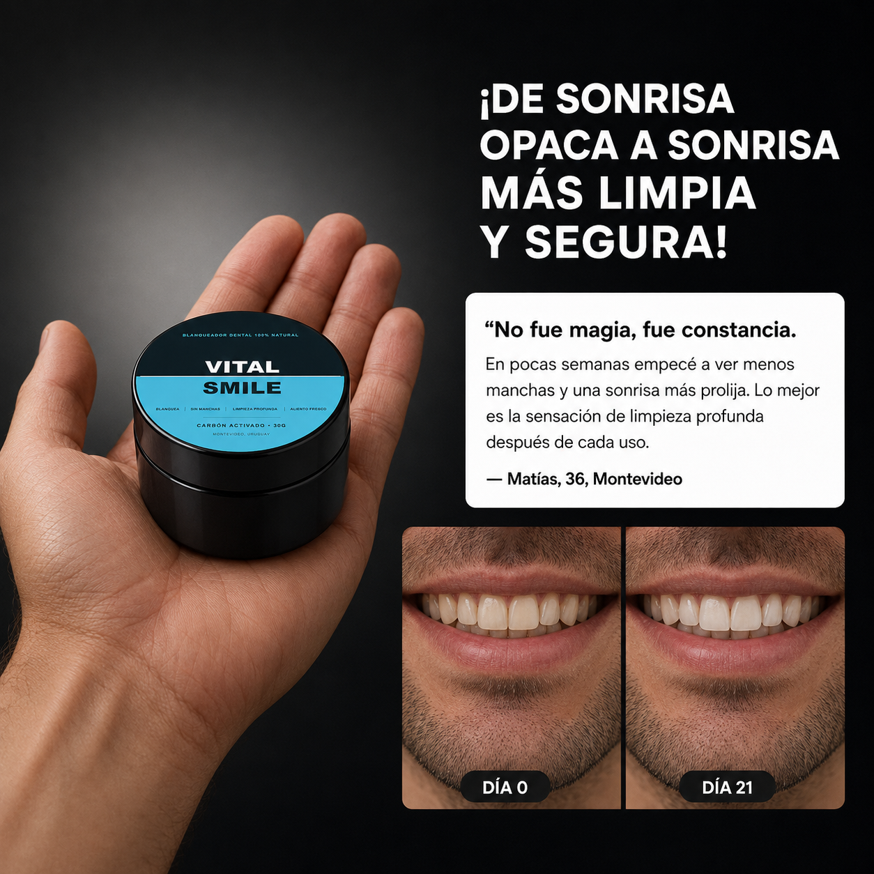Carbon Activado VitalSmile