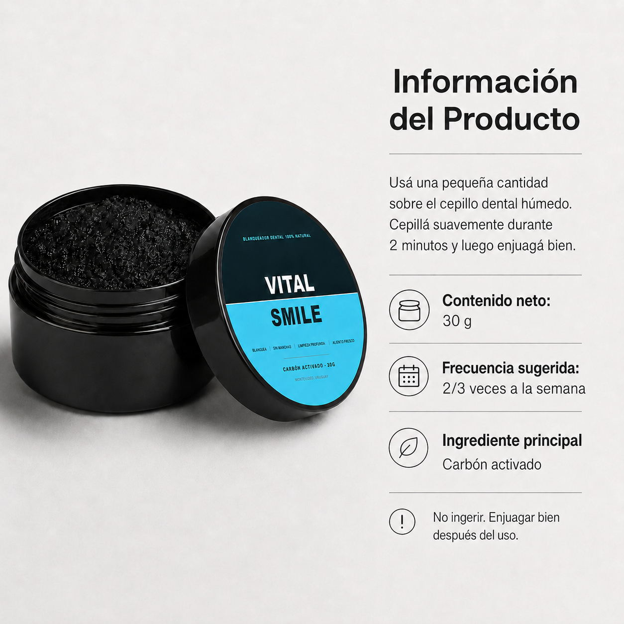 Carbon Activado VitalSmile