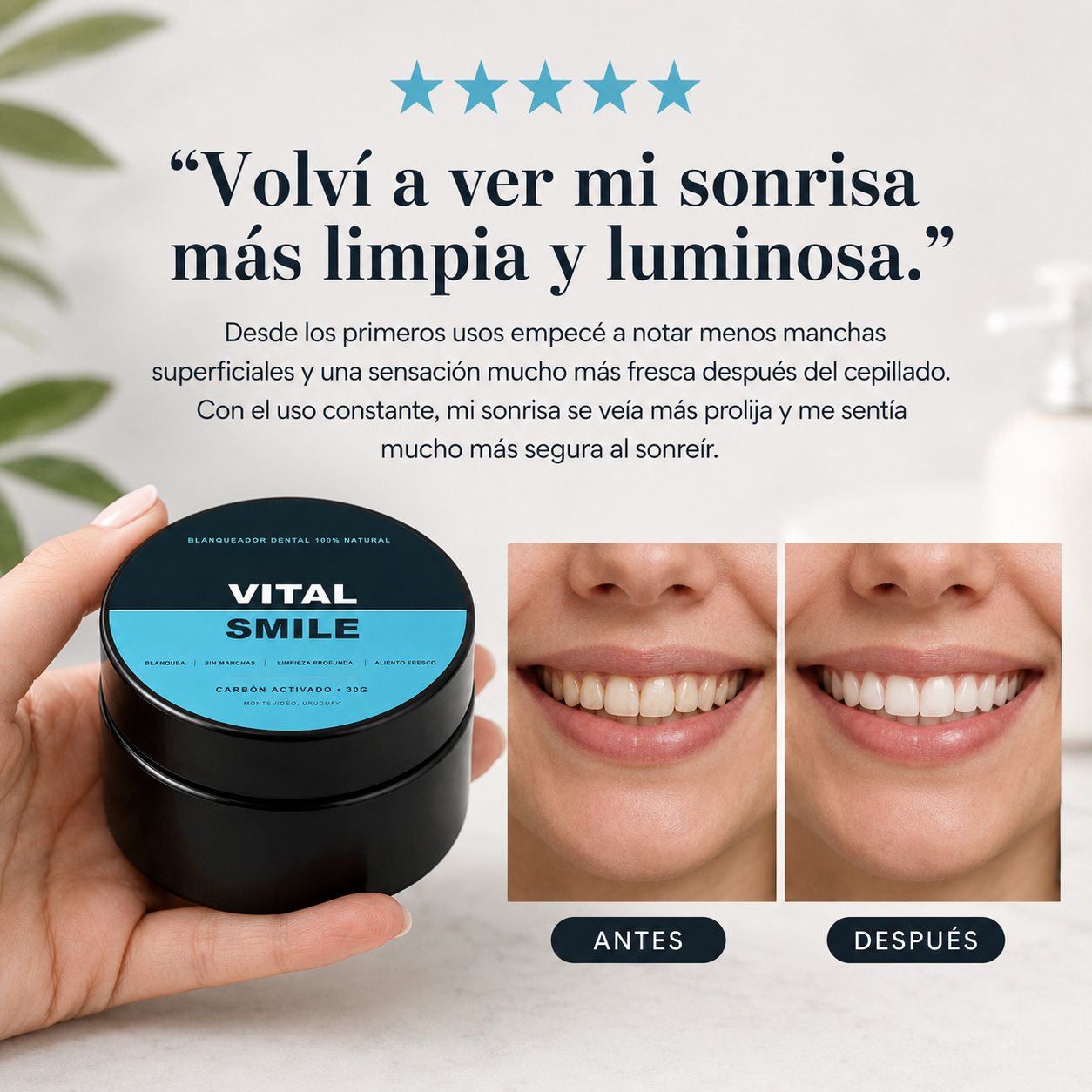 Carbon Activado VitalSmile